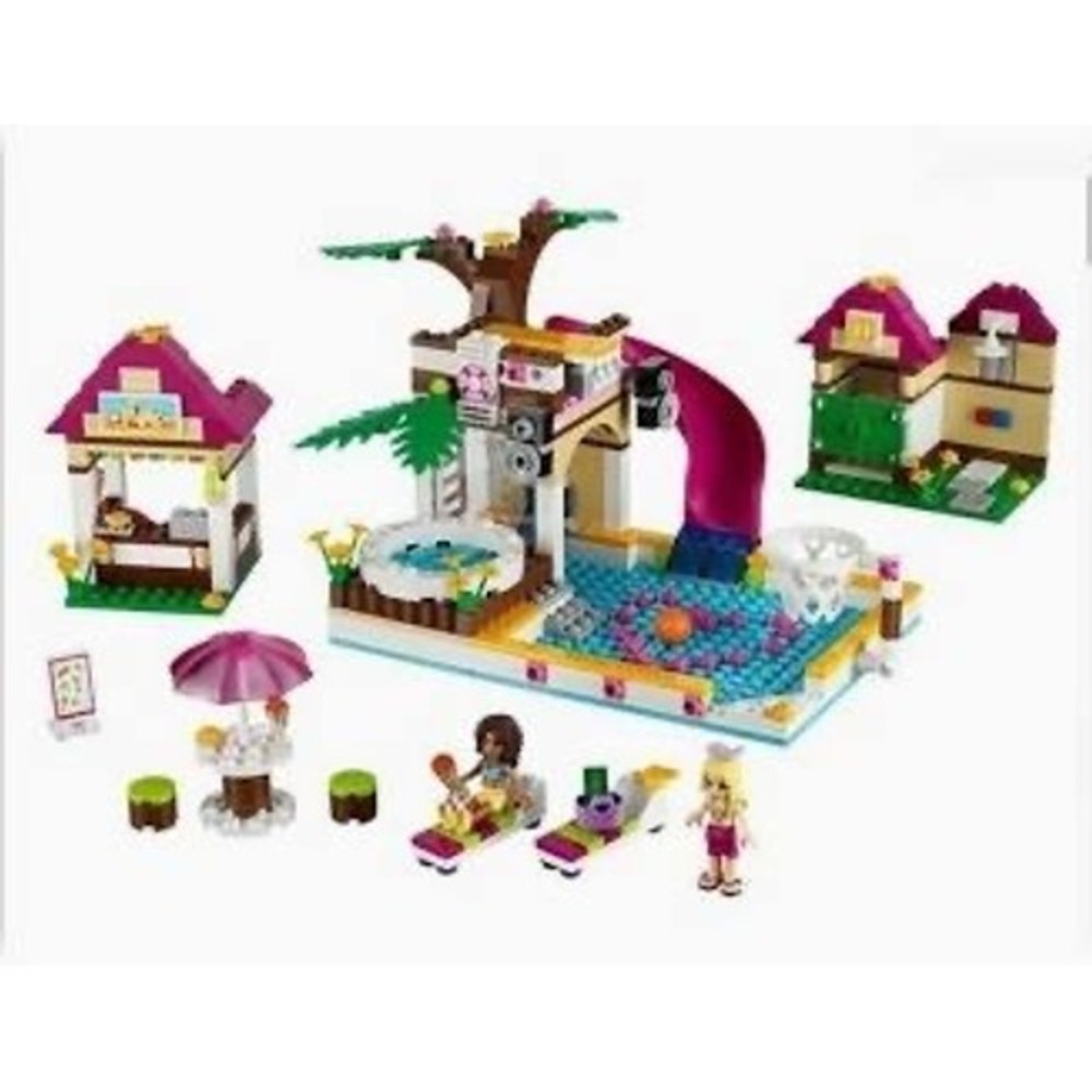 Lego Friends Heartlake City Pool Set 41008 Retired Collectible